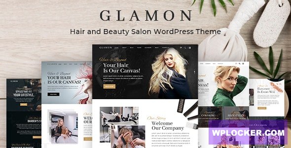 Download free Glamon v1.0.1 – Salon & Barber Shop Theme