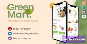 Download free GreenMart v2.4.2 – Organic & Food WooCommerce WordPress Theme