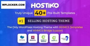 Download free Hostiko v41.0.0 – WordPress WHMCS Hosting Theme