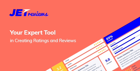 Download free JetReviews v2.0.0 – Reviews Widget for Elementor