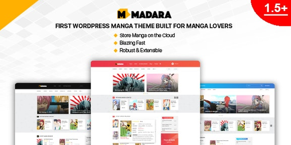 Download free Madara v1.6.4.1 – WordPress Theme for Manga