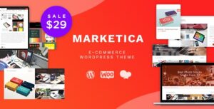 Download free Marketica v4.6.4 – Marketplace WordPress Theme