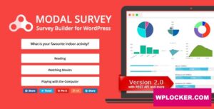 Download free Modal Survey v2.0.1.4 – Poll, Survey & Quiz Plugin