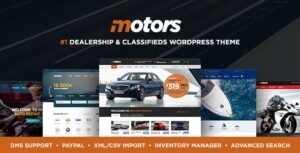 Download free Motors v4.7.7 – Automotive, Cars, Vehicle, Boat Dealership