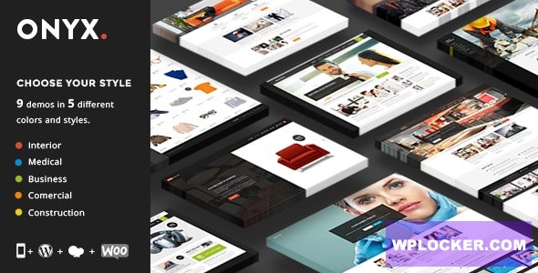 Download free Onyx v3.2 – Multi-Concept Business Theme