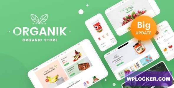 Download free Organik v2.8.6 – An Appealing Organic Store