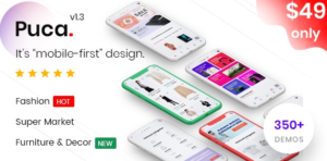 Download free Puca v2.0.2 – Optimized Mobile WooCommerce Theme