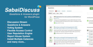 Download free Sabai Discuss for WordPress v1.4.9