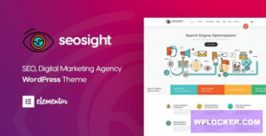 Download free Seosight v4.5 – SEO Digital Marketing Agency Theme