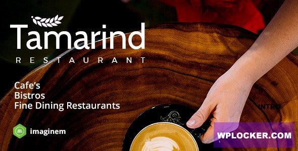 Download free Tamarind v2.0 – Restaurant Theme for WordPress