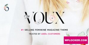 Download free The Voux v6.6.2 – A Comprehensive Magazine Theme