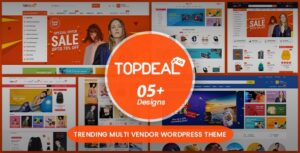 Download free TopDeal v1.7.5 – Multipurpose Marketplace WordPress Theme