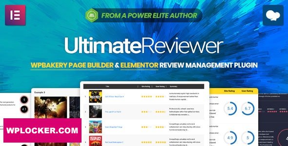 Download free Ultimate Reviewer v2.6.1 – Elementor & WPBakery Page Builder Addon