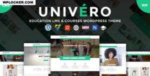 Download free Univero v1.9 – Education LMS & Courses WordPress Theme