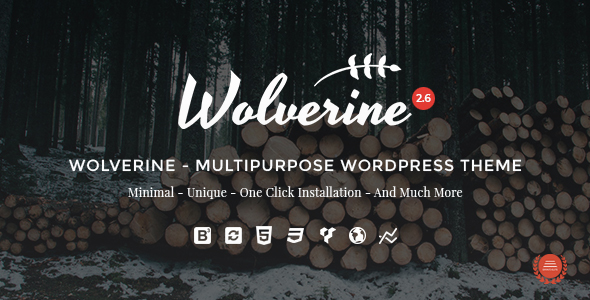 Download free Wolverine v2.7 – Responsive Multi-Purpose Theme