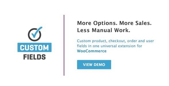 Download free WooCommerce Custom Fields v2.3.4