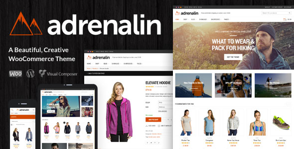Download free Adrenalin v2.0.8 – Multi-Purpose WooCommerce Theme