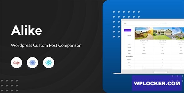 Download free Alike v2.1.4 – WordPress Custom Post Comparison