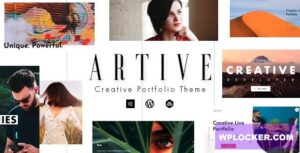 Download free Artive v1.0.0 – Creative Portfolio Theme