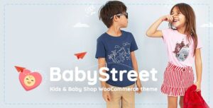 Download free BabyStreet v1.3.4 – WooCommerce Theme for Kids Stores and Baby Shops Clothes and Toys