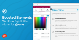 Download free Boosted Elements v3.8 – Builder Add-on for Elementor