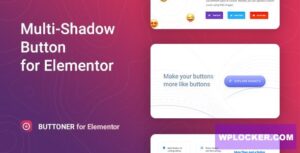 Download free Buttoner v1.0.2 – Multi-shadow Button for Elementor
