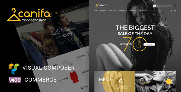 Download free Canifa v2.6 – Fashion Responsive WooCommerce Theme