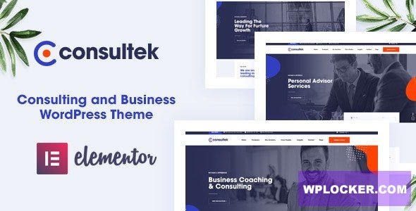 Download free Consultek v1.0.4 – Consulting Business WordPress Theme