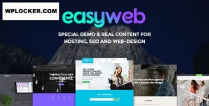 Download free EasyWeb v2.4.4 – WP Theme For Hosting, SEO and Web-design