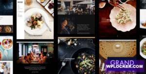 Download free Grand Restaurant v5.6 – Restaurant Cafe Theme