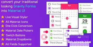 Download free Gravitizer v1.0.0 – Gravity Forms Material UI Styler