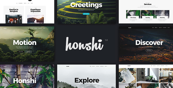 Download free Honshi v2.5.0 – Creative Multi Purpose WordPress Theme