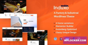 Download free Induxo v1.5 – Industry WordPress Theme