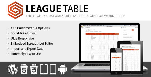 Download free League Table v2.08