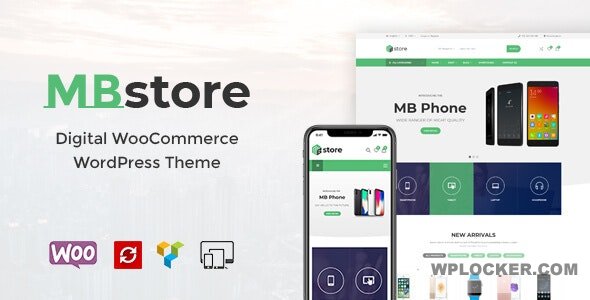 Download free MBStore v1.7 – Digital WooCommerce WordPress Theme