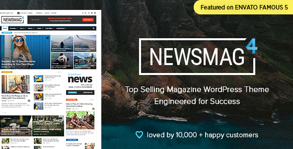 Download free Newsmag v4.9.5 – News Magazine Newspaper