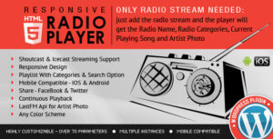 Download free Radio Player Shoutcast & Icecast v3.3.4
