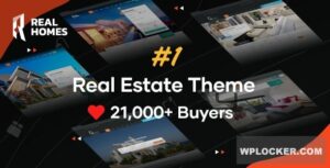 Download free Real Homes v3.11.1 – WordPress Real Estate Theme