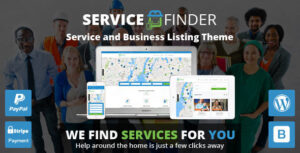 Download free Service Finder v3.5 – Provider and Business Listing Theme
