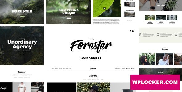 Download free The Forester v1.4.2 – WordPress Minimalist Portfolio Theme