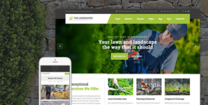 Download free The Landscaper v2.0 – Lawn & Landscaping WP Theme