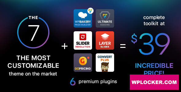 Download free The7 v9.1.1.1 – Multi-Purpose Website Building Toolkit