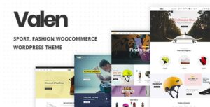 Download free Valen v1.8 – Sport, Fashion WooCommerce WordPress Theme