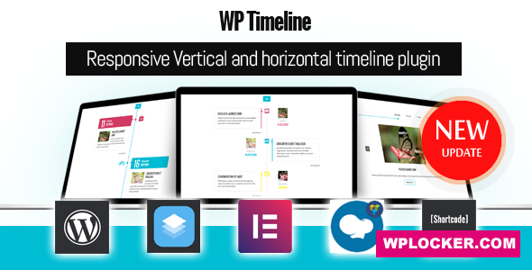 Download free WP Timeline v3.5.1 – Responsive timeline plugin