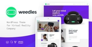 Download free Weedles v1.1.3 – Virtual Reality Landing Page & Store WordPress Theme