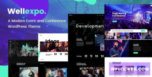 Download free WellExpo v1.4 – Event & Conference Theme