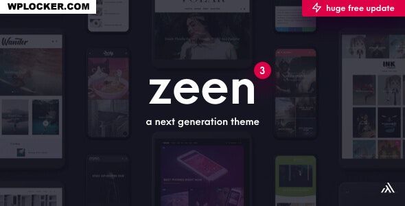 Download free Zeen v3.9 – Next Generation Magazine WordPress