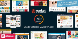 Download free eMarket v2.7.0 – Multi Vendor MarketPlace WordPress Theme