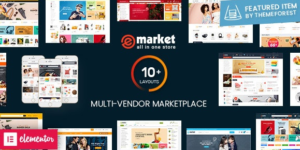 Download free eMarket v2.9.0 – Multi Vendor MarketPlace WordPress Theme
