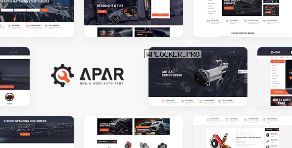 Apar v1.0.1 – Auto Parts WordPress Shop Theme